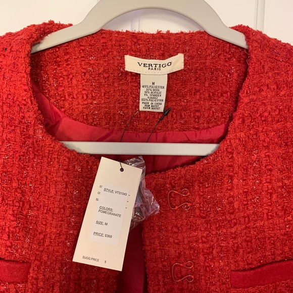 Pomegranate Vertigo Paris Peacoat - Picture 9 of 12